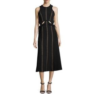 Self Portrait cut out midi dress